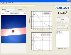 amorphous polysilicon measurement